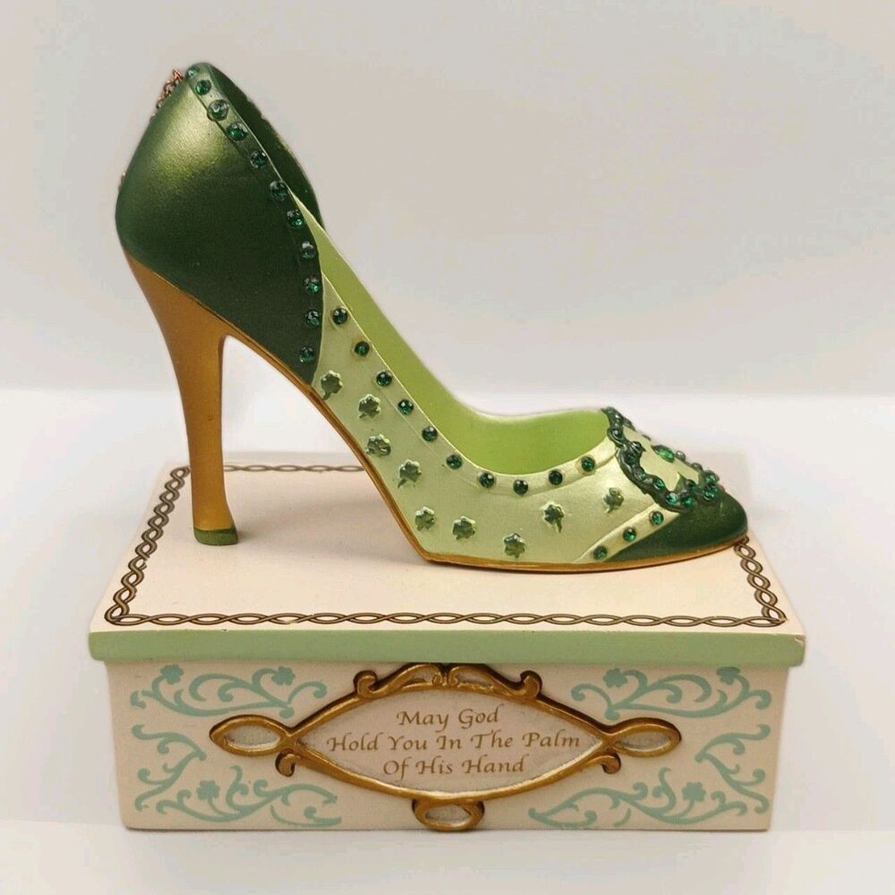 Irish‎ Blessings miniature shoe collection numbered 0592A St-Patrick's Day